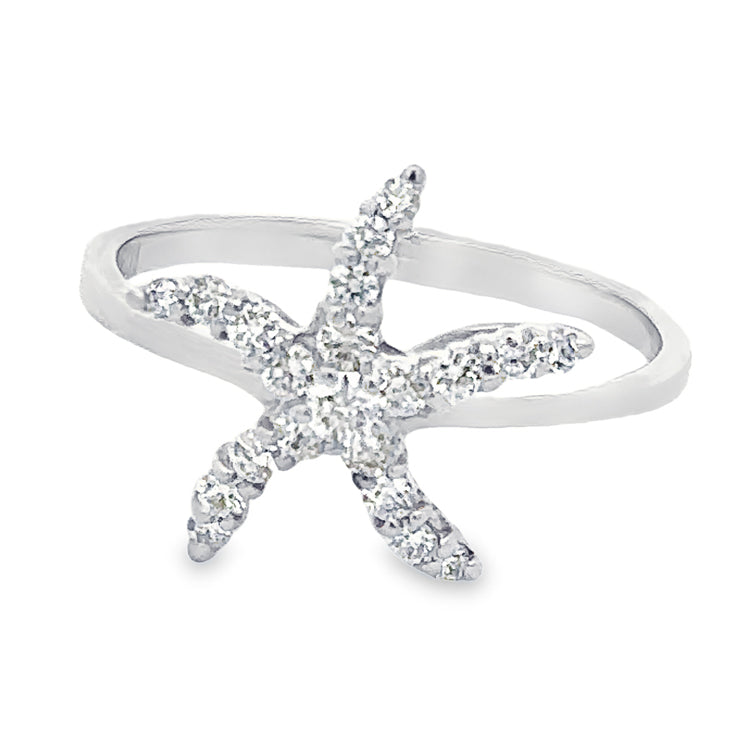 Starfish Ring, 14Kt