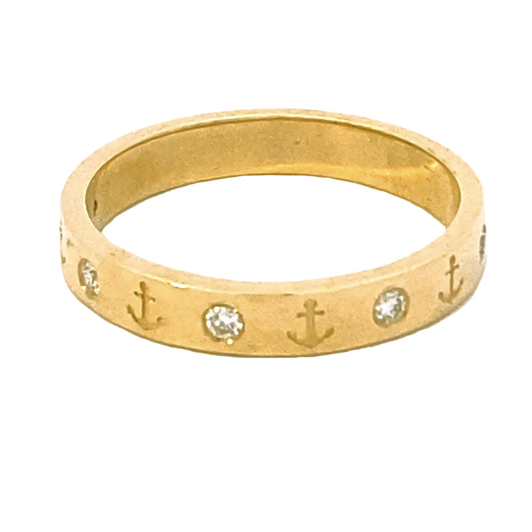 14K Gold-Filled Bold Cigar Band Ring | Midori Jewelry Co.