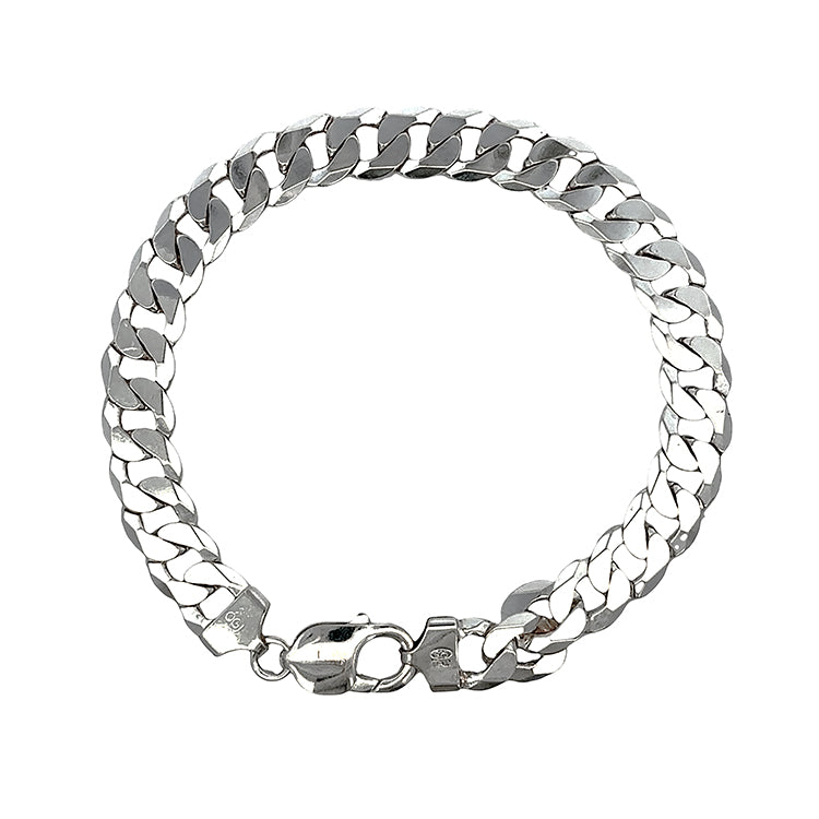 Curb Link Bracelet, Sterling Silver - Cedar Chest Sanibel