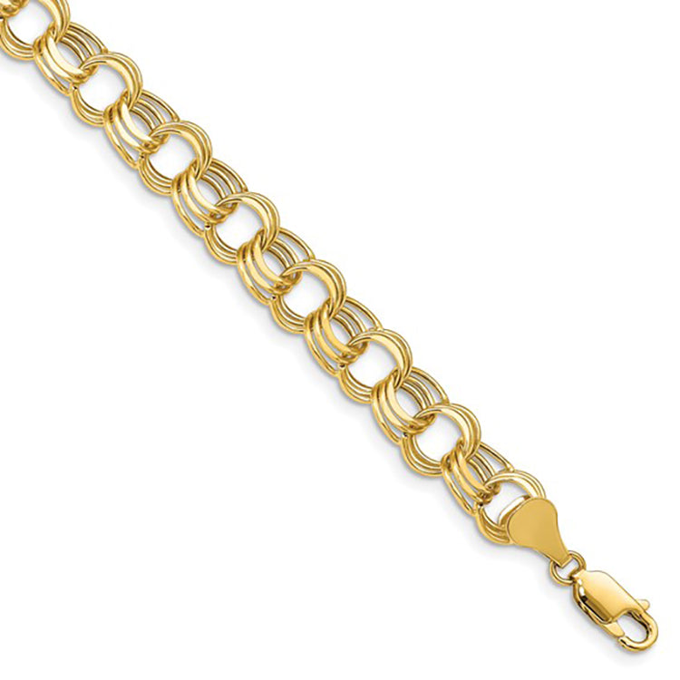 Yellow Gold Charm Bracelet