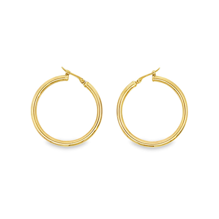 Hoop Earrings, 14Kt