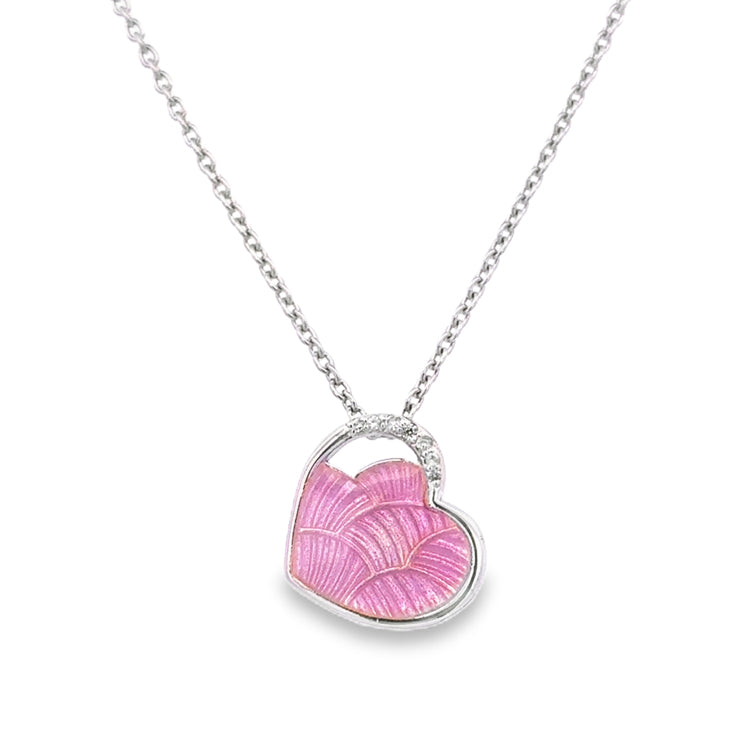 Heart Necklace, Sterling