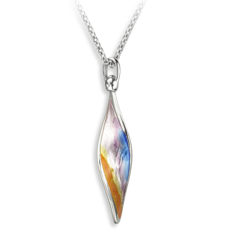 Aurora Sunset Necklace, Sterling