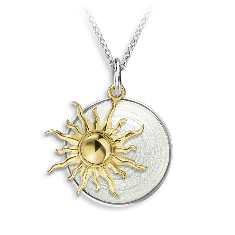 Sun Necklace, Sterling