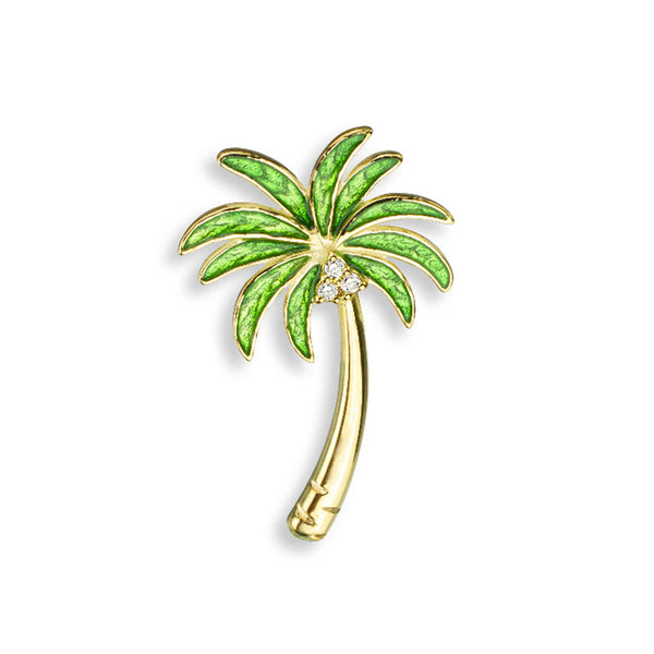 Palm Tree Necklace, 18Kt - Cedar Chest Sanibel