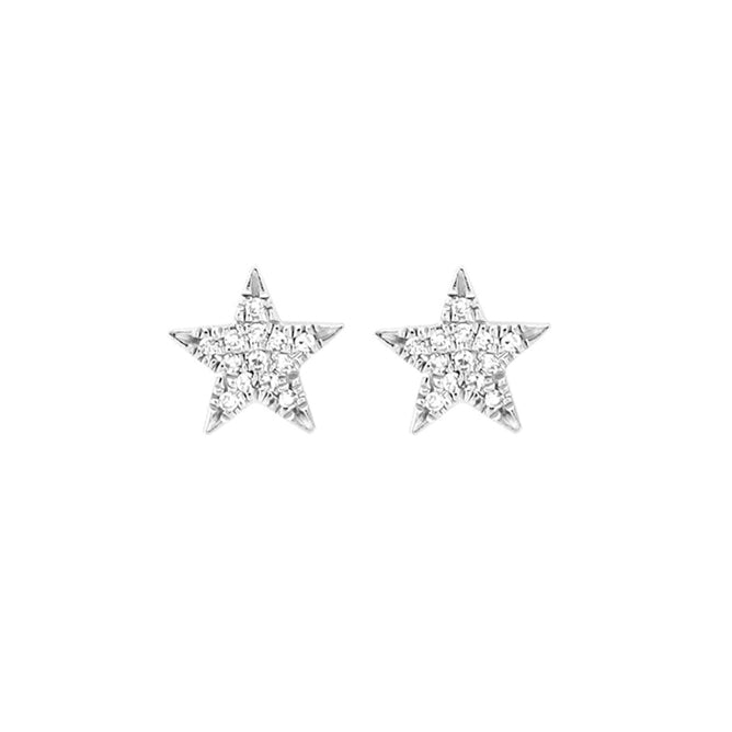 Diamond Star Earrings