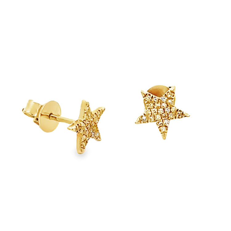 Diamond Star Earrings