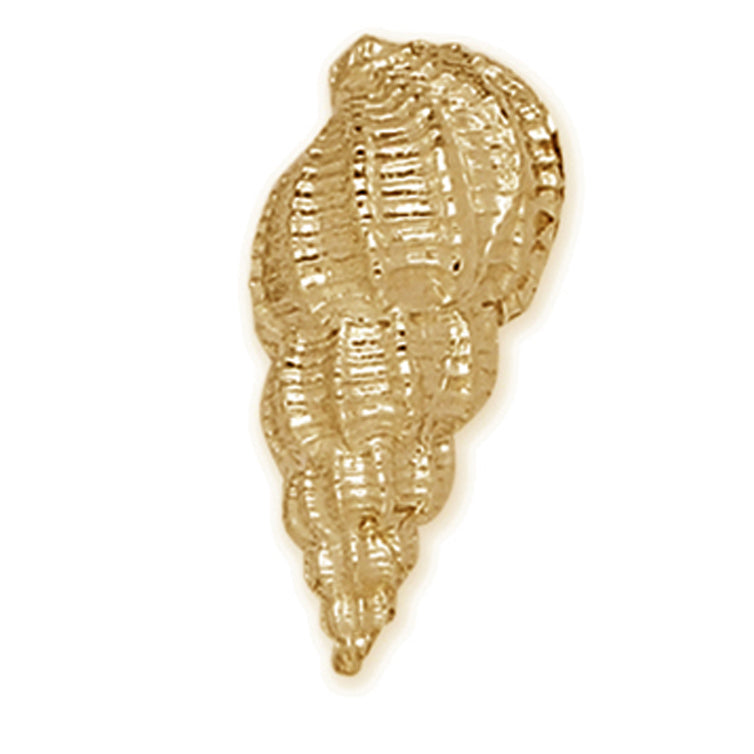 14Kt Yellow Gold Wentletrap Shell Pendant . An Original Cedar Chest Design.