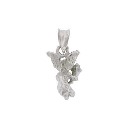 Sanibel Angel with Pearl, Small 14Kt. Click to see story.