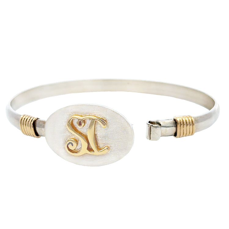 Sterling &quot;SI&quot; Hook Bracelet