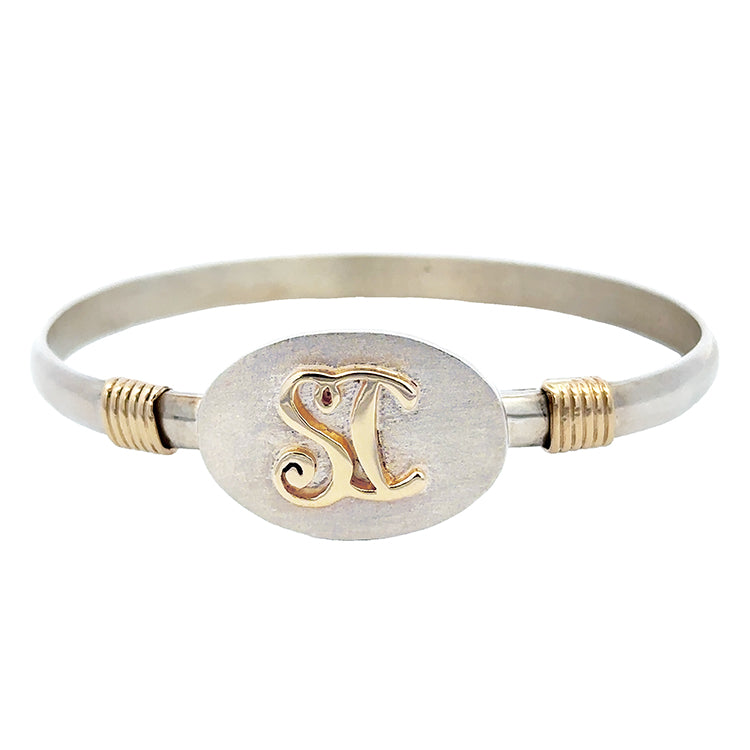 Sterling &quot;SI&quot; Hook Bracelet