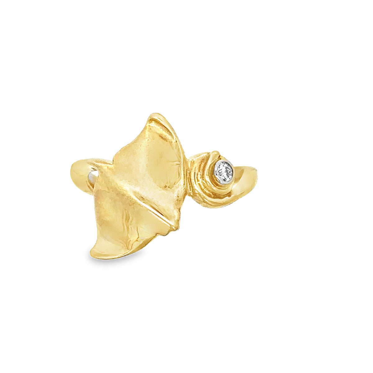 Stingray Ring, 14KT