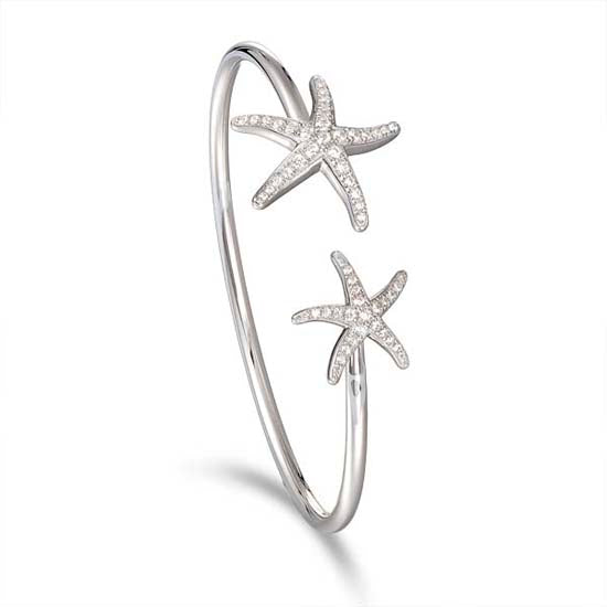 Starfish Bracelet, Sterling