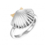 Sterling Scallop Ring