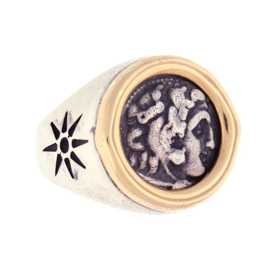 Alexander the Great Coin Ring