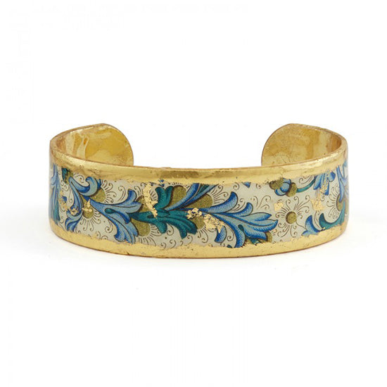 "Blue Firenze" .75" Cuff Bracelet by Evocateur