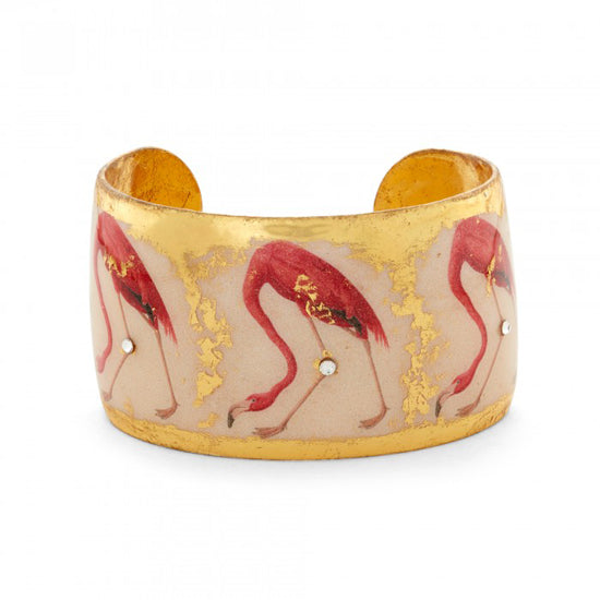 Cuff Bracelet by Evocateur &quot;Flamingo&quot;