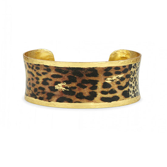 "Leopard"  1" Corset Cuff by Evocateur
