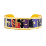 "Bordeaux" .75" Cuff by Evocateur