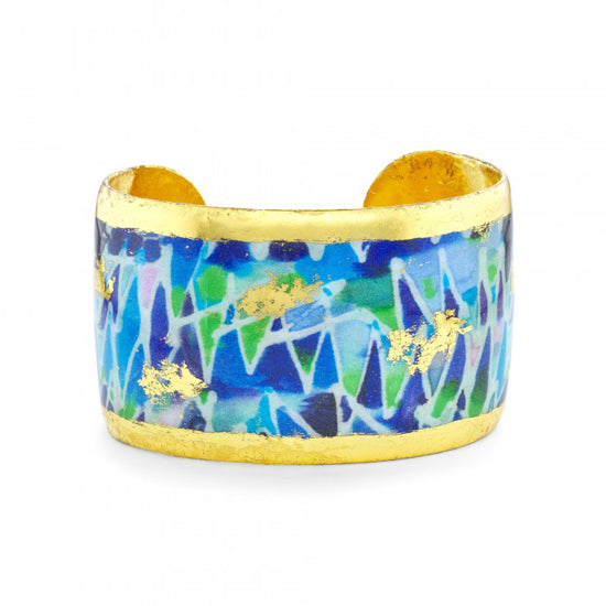 "Fiesta Blue" 1.5" Cuff by Evocateur