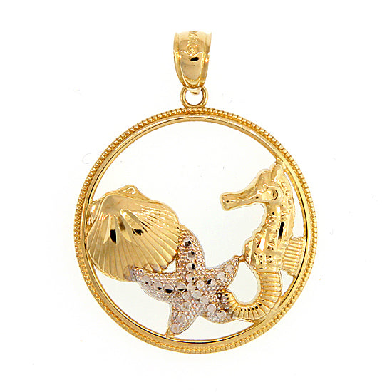 Sealife Pendant - Sealife Jewelry - Cedar Chest Sanibel