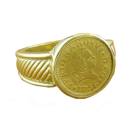Real 10k yellow Gold dollar sign $ Ring Sizable 0val – Globalwatches10