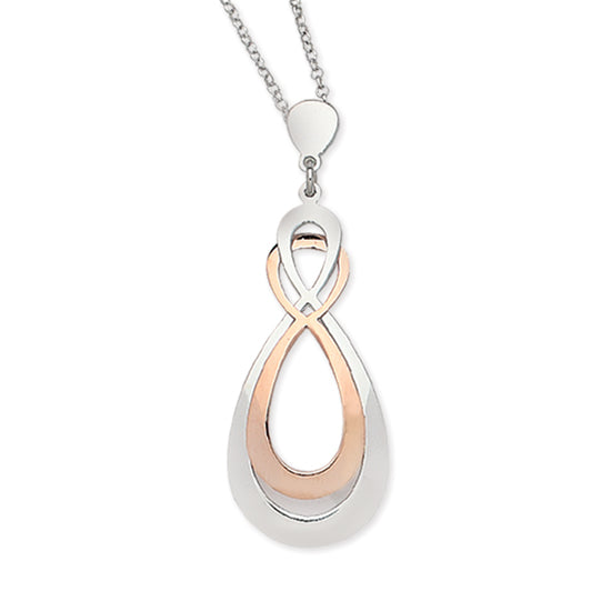 Sterling Pear Shaped Necklace