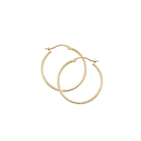 Hoop Earrings, 14Kt - 1.5 x 20MM - Other Colors Available