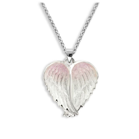 Sterling Angel Wings Necklace