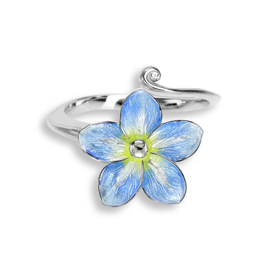 Sterling Forget-Me-Not Flower Ring