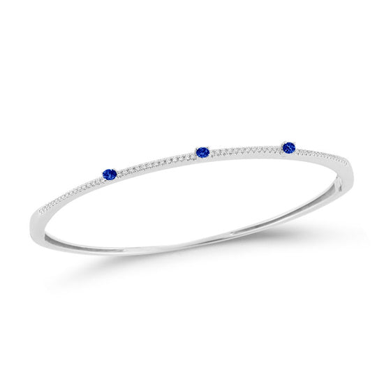 Sapphire bangle bracelet shop