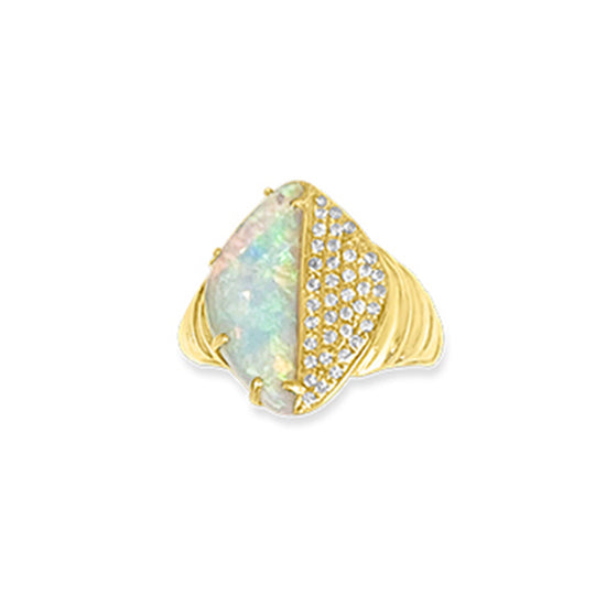 Opal Ring, 18Kt