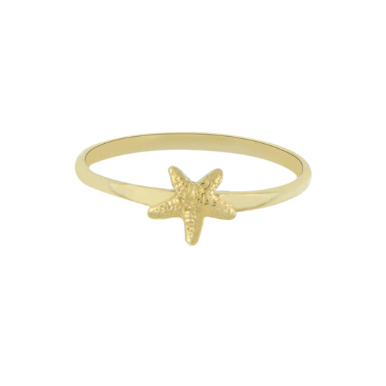 Starfish Stack Ring, 14Kt