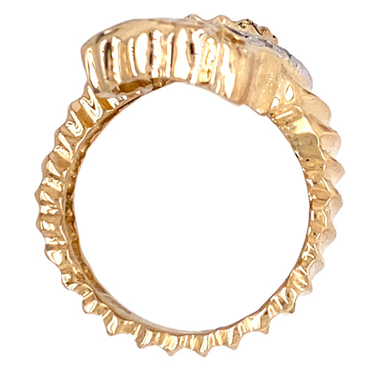 Seahorse Ring, 14Kt