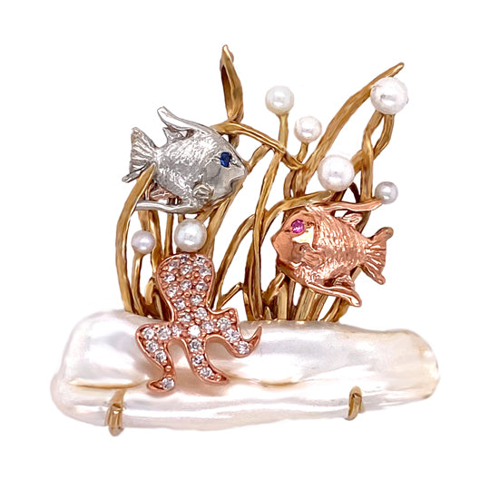 "When Herring Met Sally" Pendant