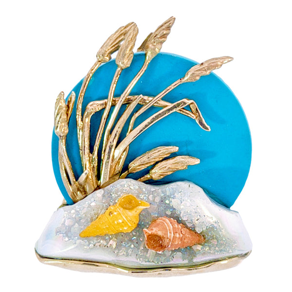 "Blue Moon" on Sanibel Pendant Cinema and Movie Inspired Jewelry Cedar Chest Sanibel